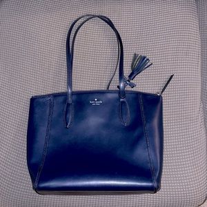 Kate Spade Kali Tote, Navy Blue, used once
